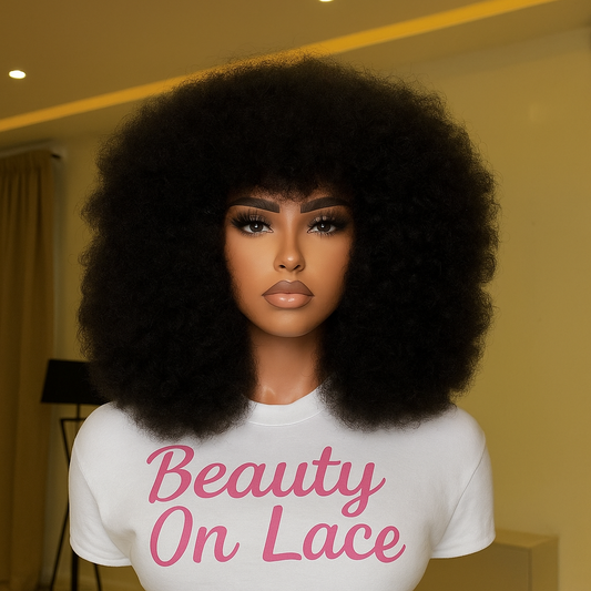 KIKI AFRO WIG - Black
